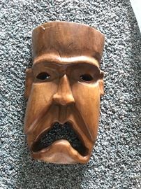 African masks (several)