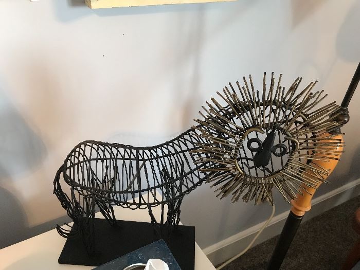 Metal lion