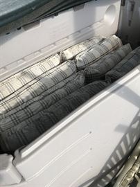 Cushions for deck chairs