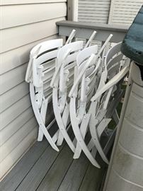 Folding chairs
