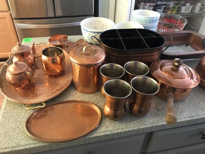 Copper cookware