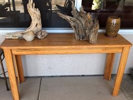 Oak Sofa Table