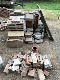 Brick, Cinder Blocks
