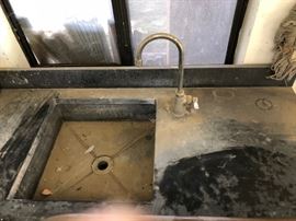 Cultured Marble Sink and Countertop