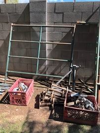 Scaffolding Frame, Legs and Wheels for Scaffolding