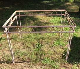 Vintage Metal Table Base (Love the legs!)