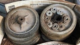 Sensation Lawnmower Deck and Wheels