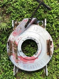 Sensation Lawnmower Deck and Wheels