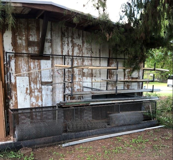 Pipe Storage Rack