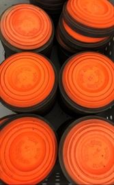 Orange Dome Clay Targets
