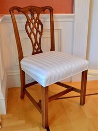From a set of 8 Councill Craftsman chairs