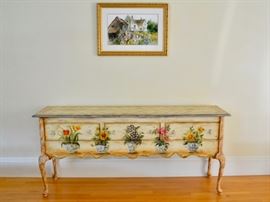 Habersham handpainted sideboard