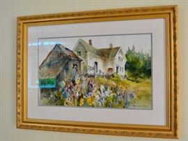 Margaret Kipp watercolor painting