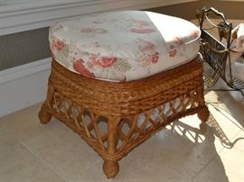 Henry Link Smithsonian Collection (One of two ottomans)