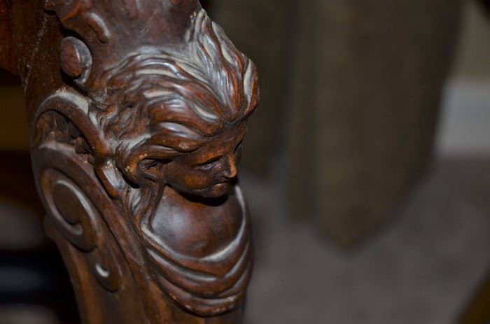 Wood carving