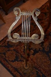 Antique music stand