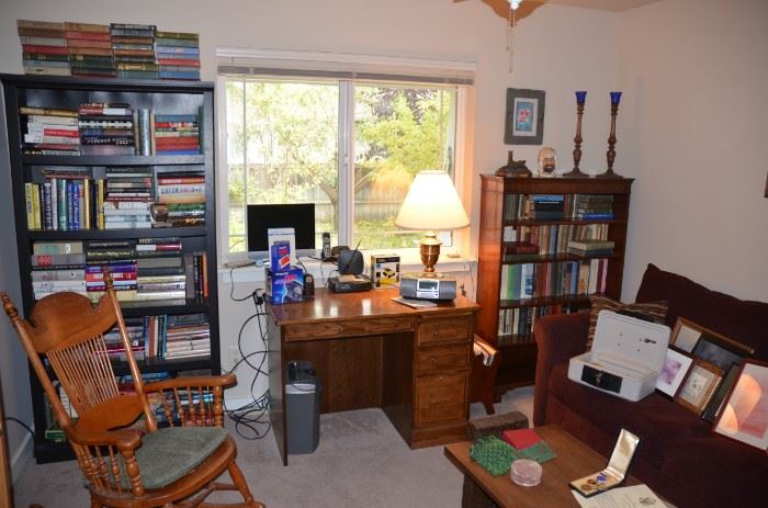 desk, rocker