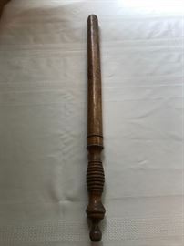 Antique Oak Police Baton