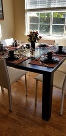 Another shot of dining room table and chairs 