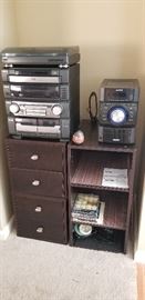 Sterio system and cabinet 