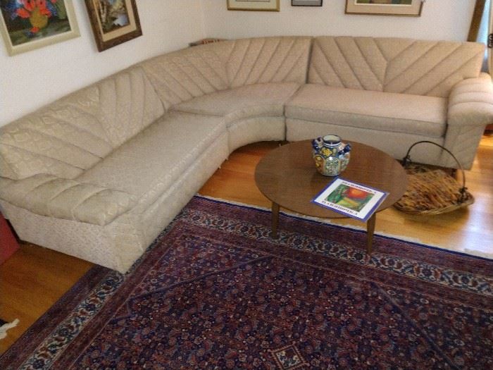 MCM curved sofa