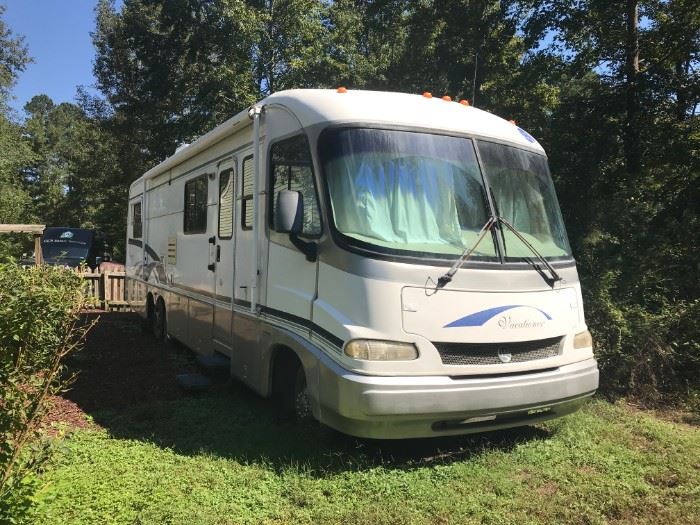 We also have a 1998 Vacationeer by Holiday Rambler Rv for sale with 50,259 miles. It is in very good condition with minor things that need attention and relatively new tires all the way around.  We are asking $9,995. for this item. We are currently scheduling pre-sale appointments for this vehicle.  A certified / cashiers check made out to GC5 Estate Services is the only form of payment for this item.