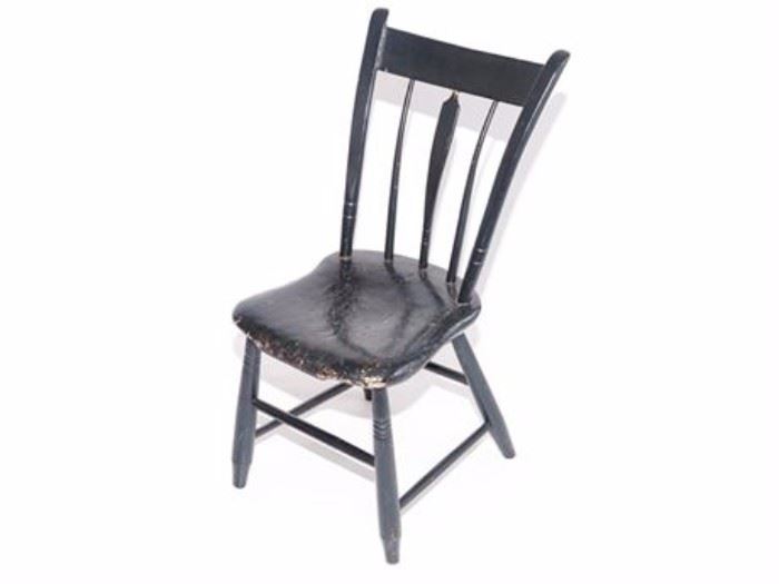 23EK Antique Child s Windsor Chair