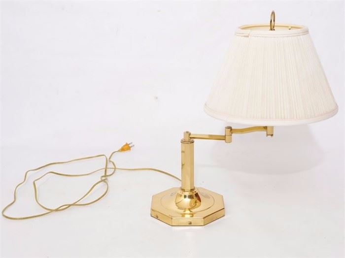 44EK Brass Desk Lamp