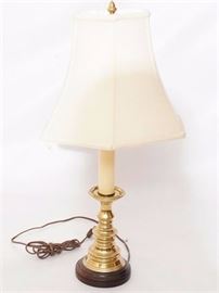 56EK Brass Candlestick Lamp