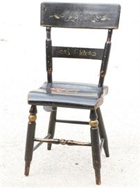 214A Paint Decorated Chair