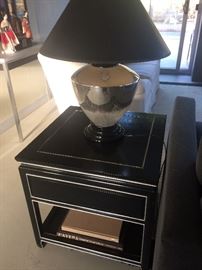 Black Rosewood End Table