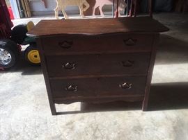 Very nice small wash stand or dresser the previous owner lived to be 100 & it was given to her by her parents