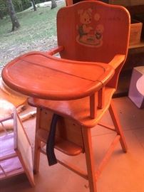 High chair from the 1960s great condition