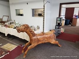 Circa 1925 Frederick Savage Co. Carousel Horse
