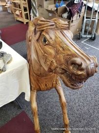 Circa 1925 Frederick Savage Co. Carousel Horse