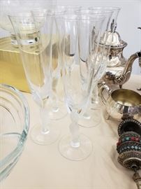 Faberge Champagne Stems