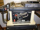 pro tec saw on stand 10" model 40008 each sold seperate