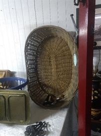 Big old basket!!!  I had to hang it to save space!