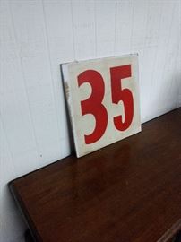 This is an old tobacco number from a barn!