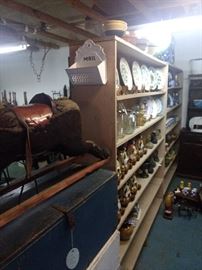 I'll have three if these shelving units!  They're double sided but will not be available for pick up until SUNDAY!!!