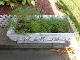 Concrete planter