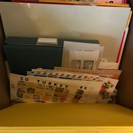 Stamp collection sold as one lot.