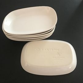Set of 6 vintage Eastern Airlines first class dishes by Pfaltzgraff.