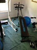 Total gym will use your body's own weight for resistance. Chuck Norris not included.