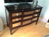 Could make an excellent buffet in a dining room as well.
