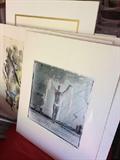 The house is just dripping in original signed, matted and (in some cases) framed photography.
