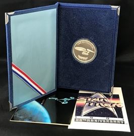 Silver Coin- 1991, 25th Anniversary Star Trek