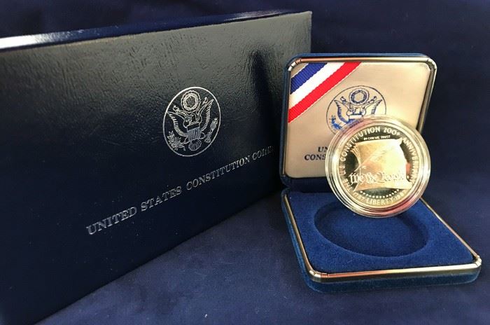 United States Constitution Dollar Coin- 1987-S