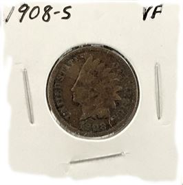 Indian Penny, 1908-S