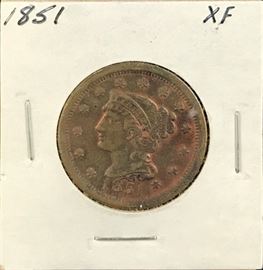 Large Cent- 1851